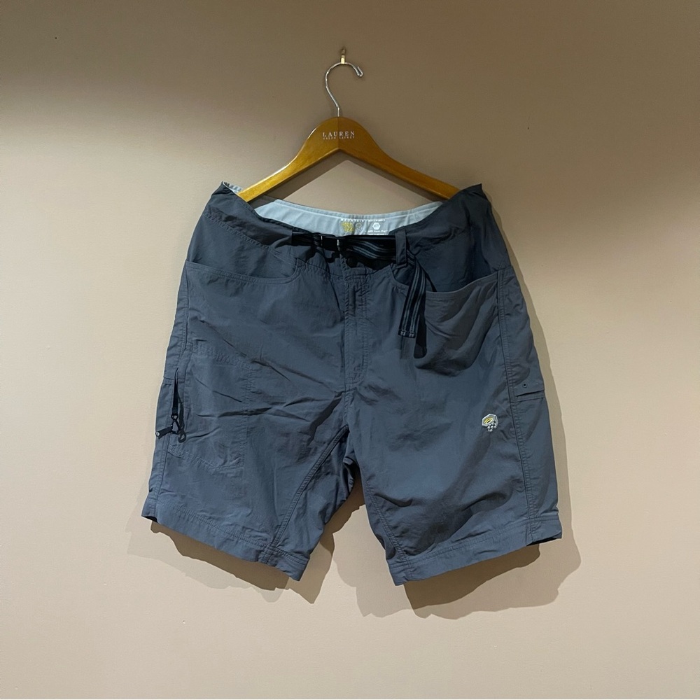 Mountain Hardwear Dark Gray Cargo Shorts
